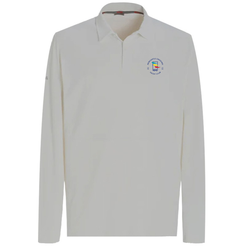 NCYC Slam Tech Pique LS Polo - Image 3
